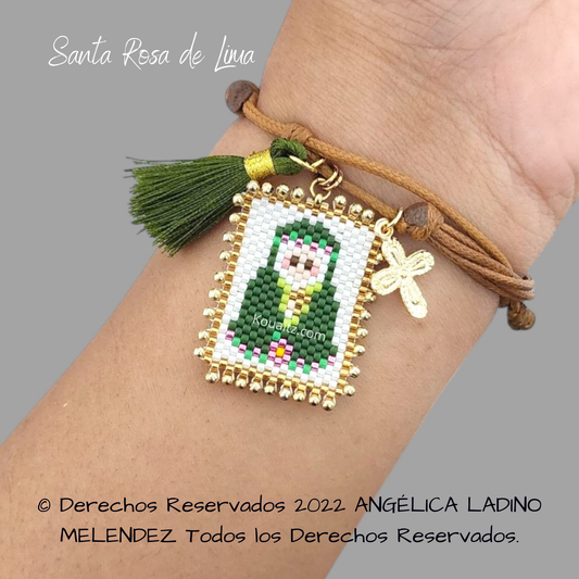 Santa Rosa de Lima Pulsera o Collar
