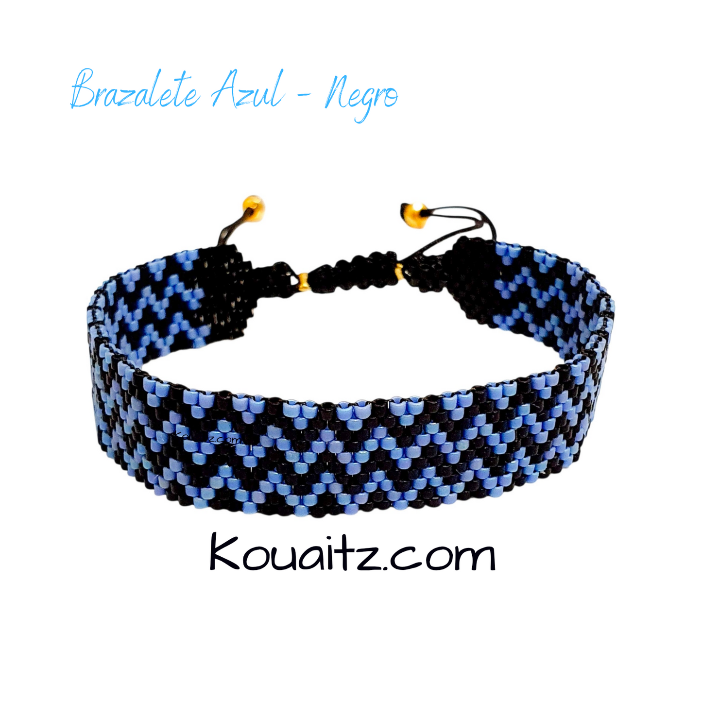 Brazalete Zig Zag Miyuki Diferentes Colores