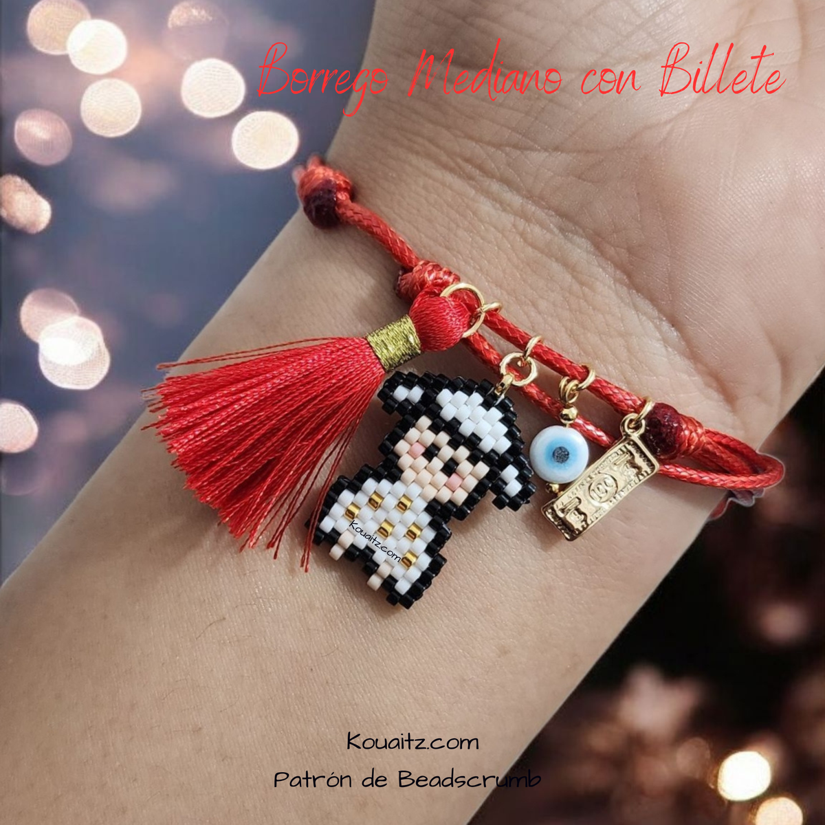 Borreguito de la Abundancia Mediano | Pulsera Artesanal