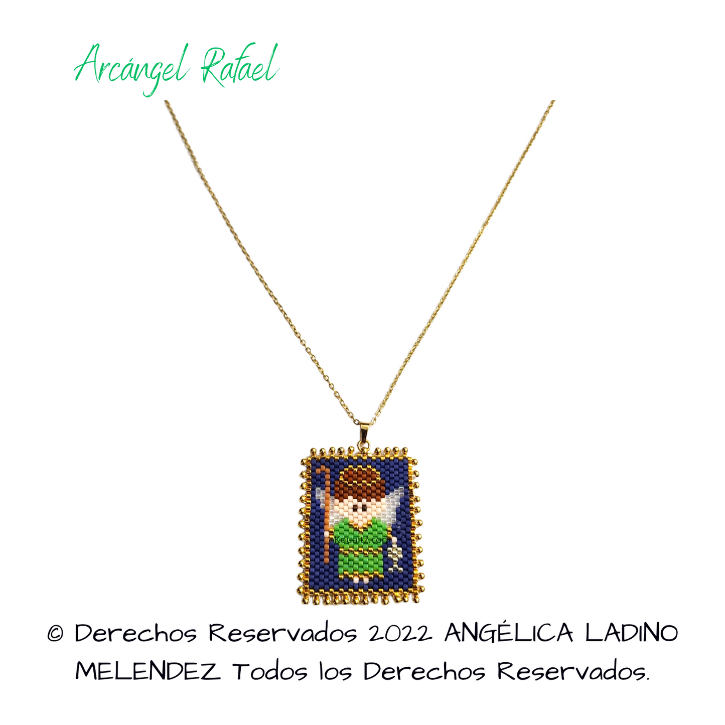 Rafael Arcángel Pulsera, Llavero, Collar o Kit