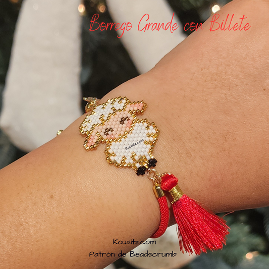 🐑 Pulsera Borreguito de la Abundancia Grande – Koua Itz