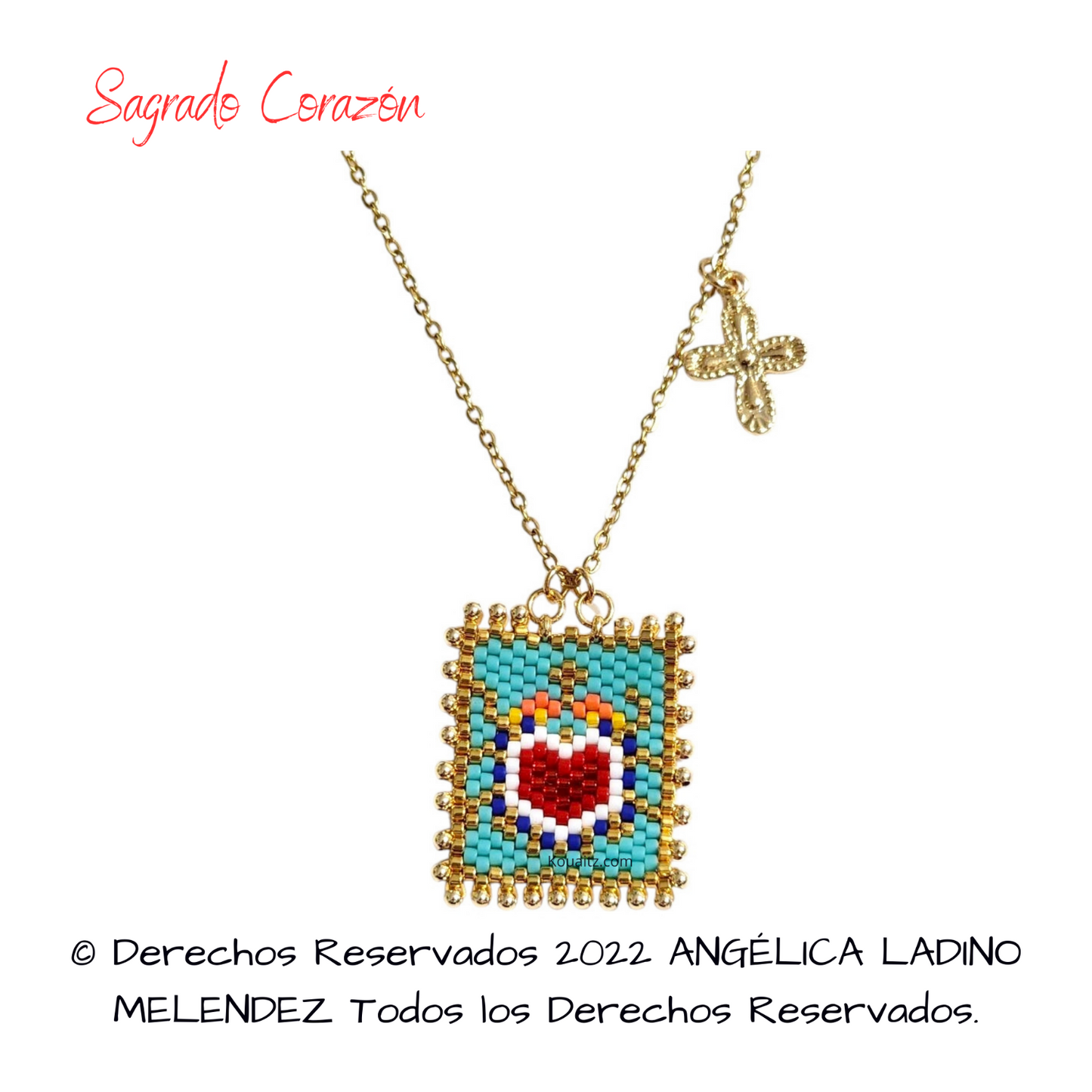 Sagrado Corazón Pulsera o Collar