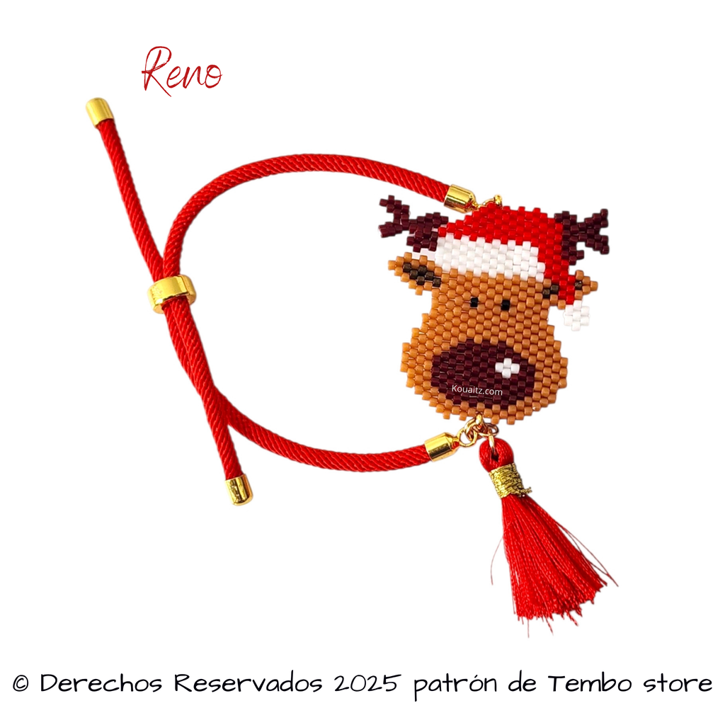 Pulsera de Reno ✨ Hecha a Mano con Delica Miyuk