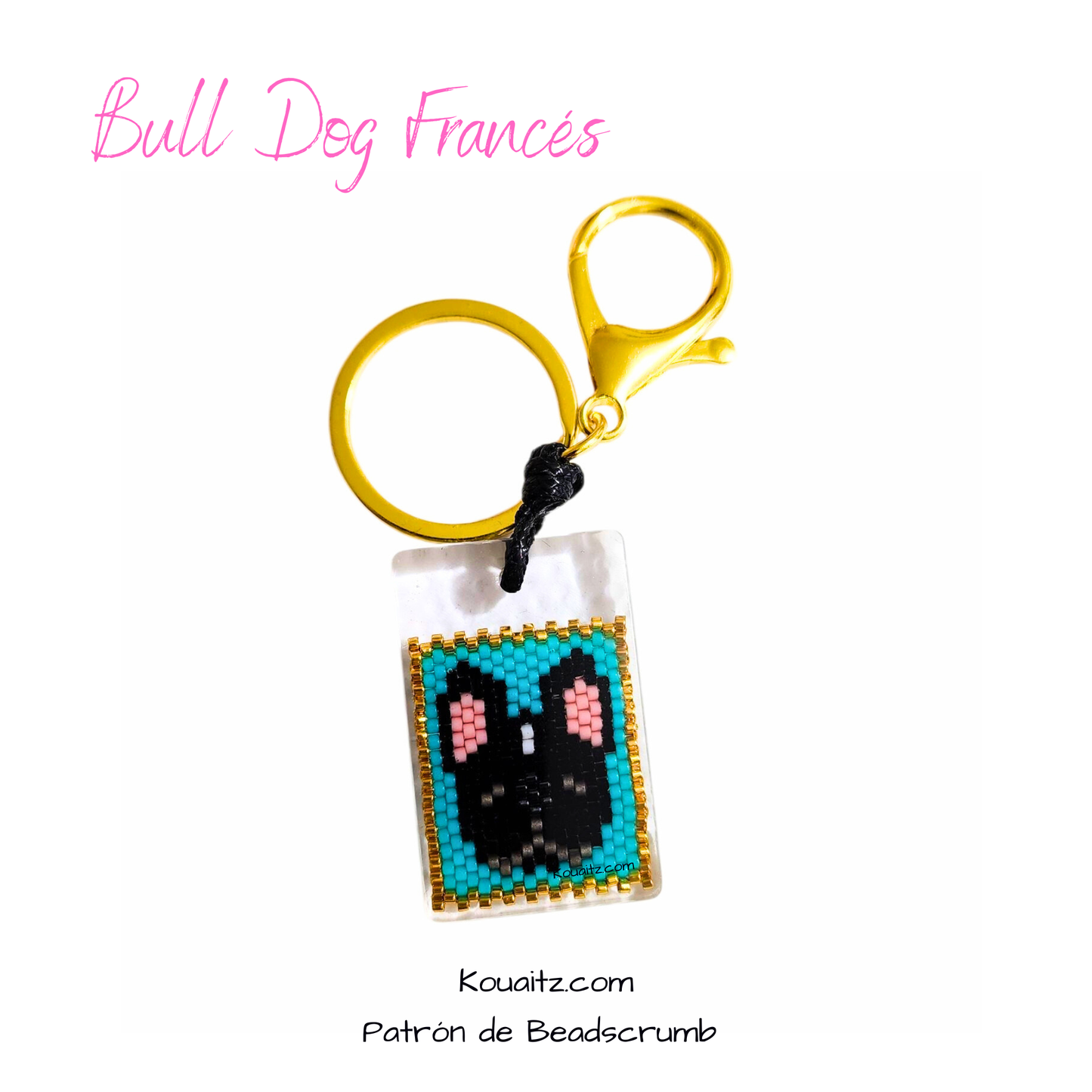Accesorios artesanales con la carita de tu Bulldog Francés ✨