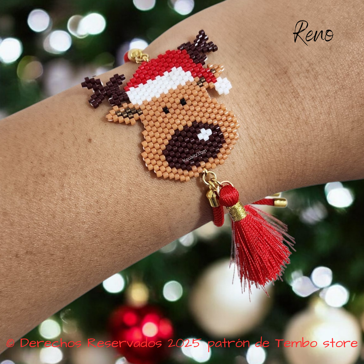 Pulsera de Reno ✨ Hecha a Mano con Delica Miyuk