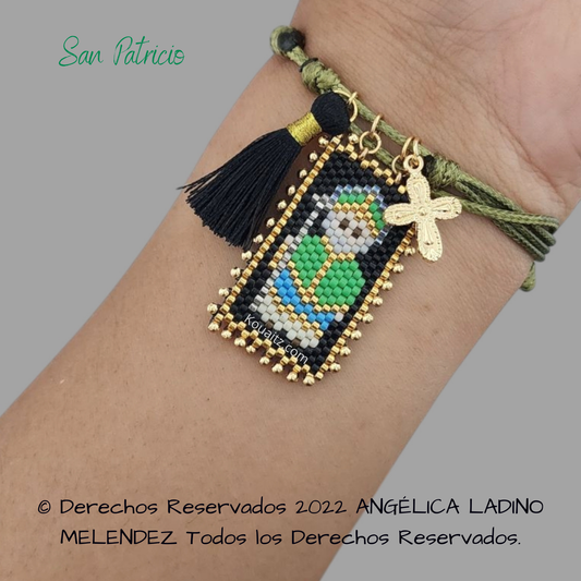 San Patricio Pulsera o Collar