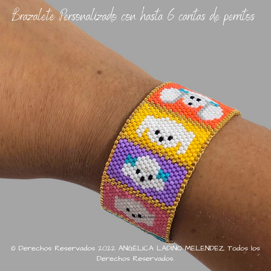 a Brazalete Personalizado hasta 6 perritos