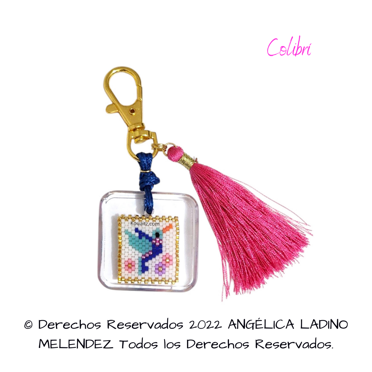 Colibrí Pulsera, Llavero, Collar o Kit