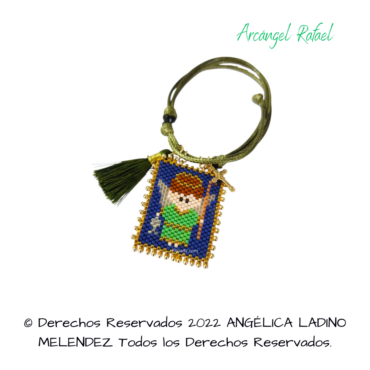 Rafael Arcángel Pulsera, Llavero, Collar o Kit