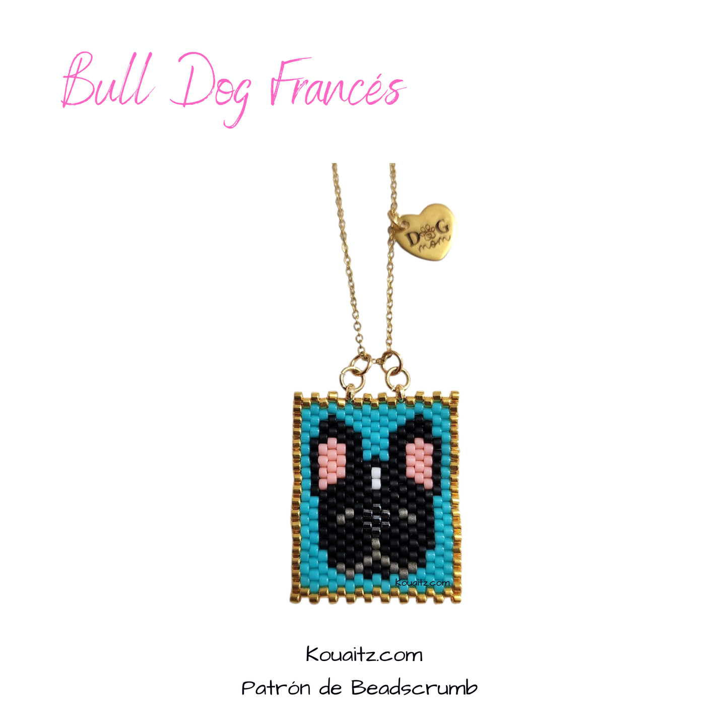 Accesorios artesanales con la carita de tu Bulldog Francés ✨