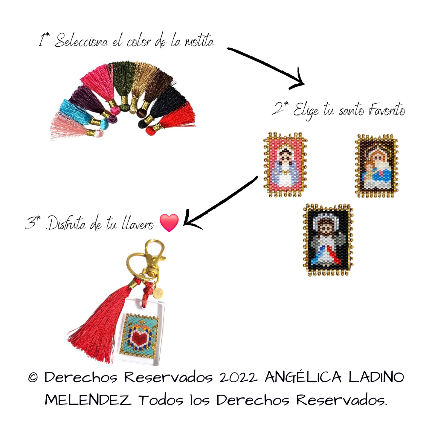 Llavero Santitos
