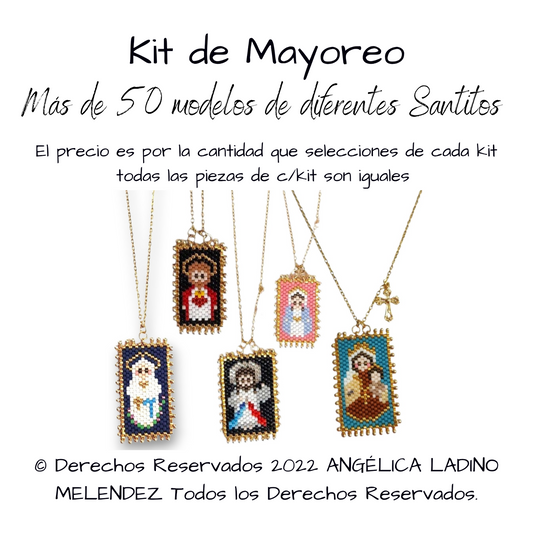 Kit Mayoreo Collar Santos