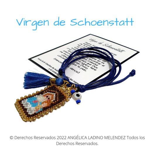 Virgen de Schoenstatt Escapulario Pulsera