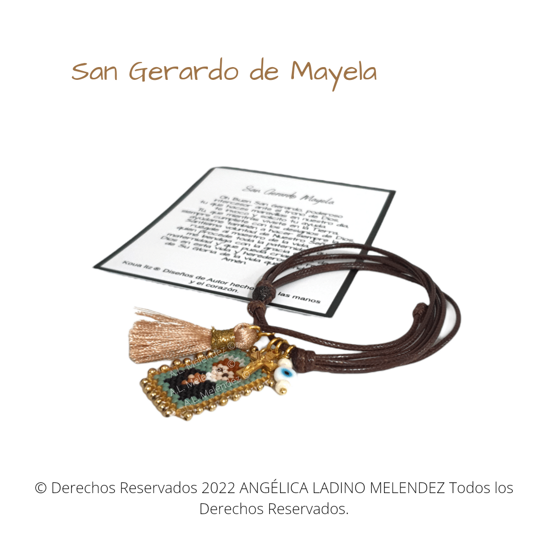 San Gerardo de Mayela Escapulario Pulsera