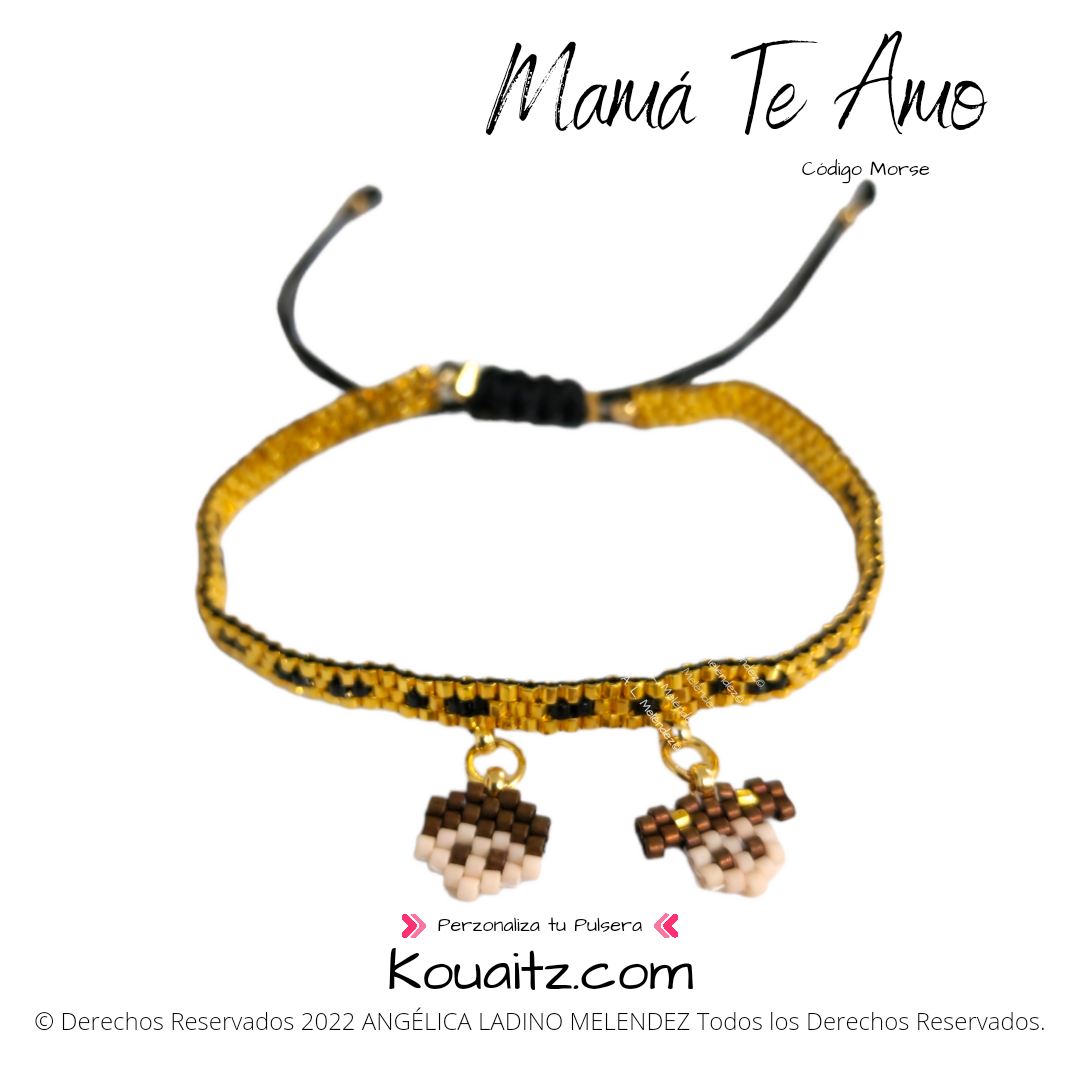 Regalo original Mamá Mujer Código Morse Día de las Madres