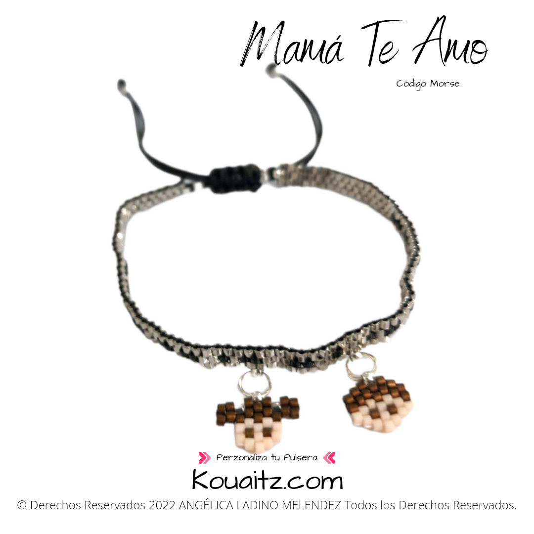 Regalo original Mamá Mujer Código Morse Día de las Madres