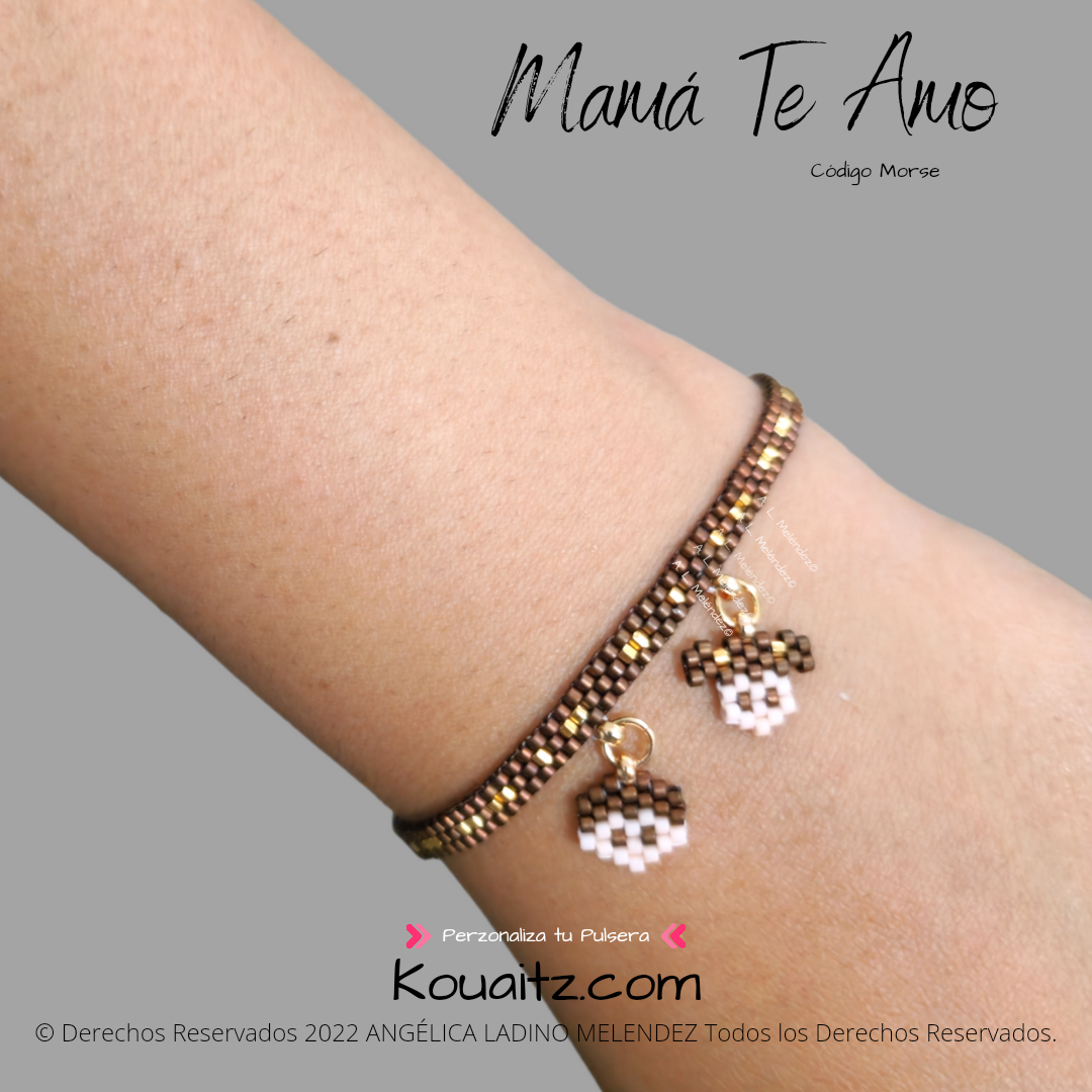 Regalo original Mamá Mujer Código Morse Día de las Madres