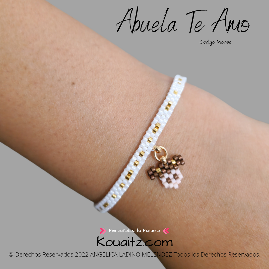 Regalo original Abuela Mujer Código Morse