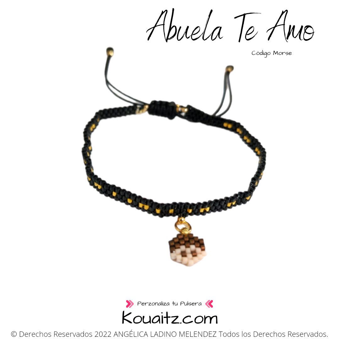 Regalo original Abuela Mujer Código Morse